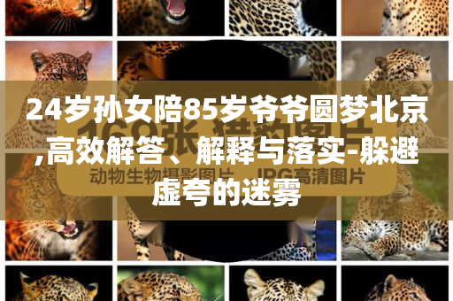 24歲孫女陪85歲爺爺圓夢北京,高效解答、解釋與落實-躲避虛夸的迷霧