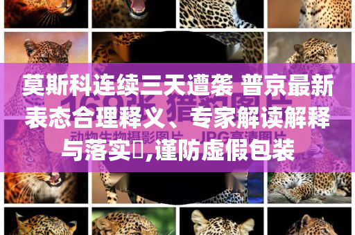 莫斯科連續(xù)三天遭襲 普京最新表態(tài)合理釋義、專(zhuān)家解讀解釋與落實(shí)?,謹(jǐn)防虛假包裝