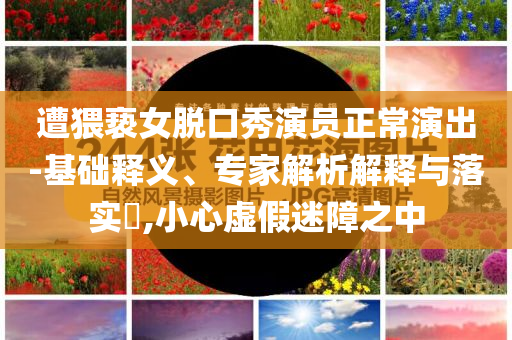遭猥褻女脫口秀演員正常演出-基礎(chǔ)釋義、專家解析解釋與落實?,小心虛假迷障之中